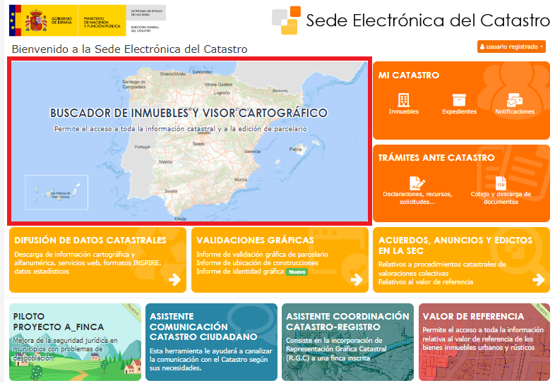 Buscador de inmuebles